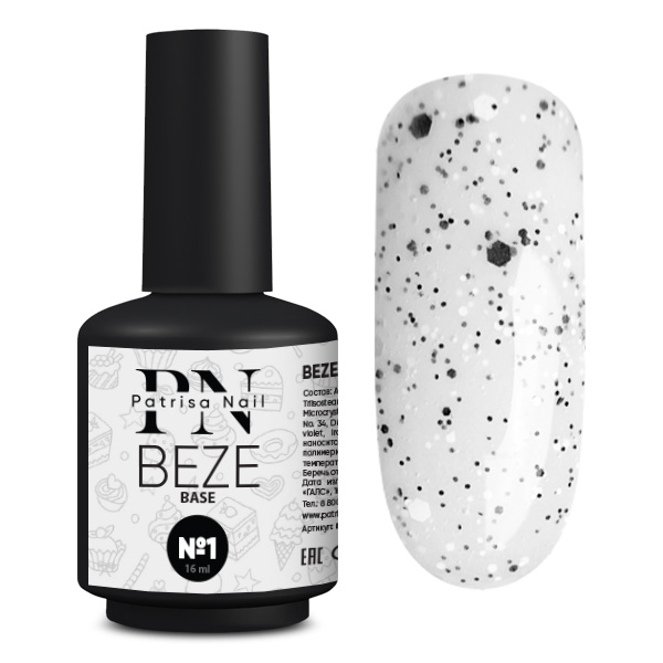 BEZE base №1 Patrisa Nail, 16 мл