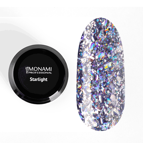 Гель-лак Monami STARLIGHT Amethyst, 5г